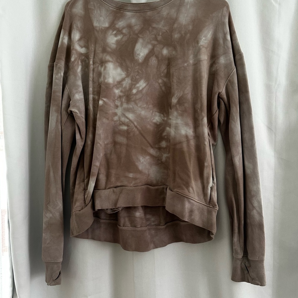 All in Motion Brown Tie-Dye Sweatshirt